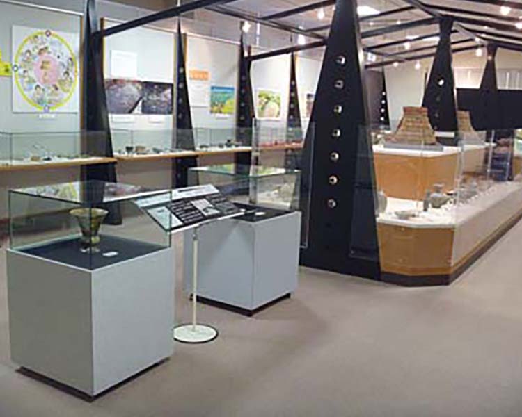 埋蔵文化財調査センター展示室